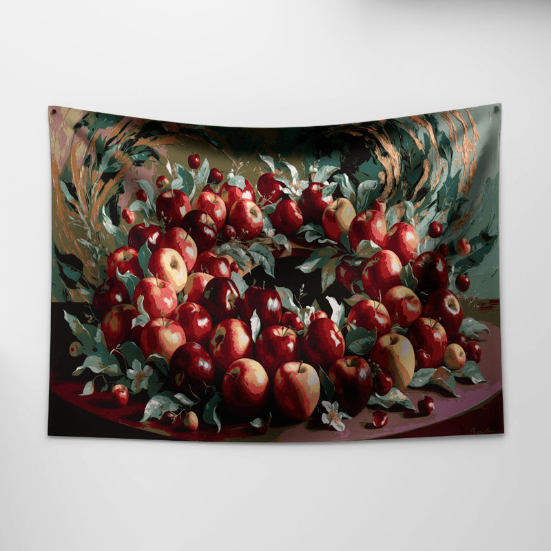 Tapisserie murale Fruit Mountain, 88 po x 104 po