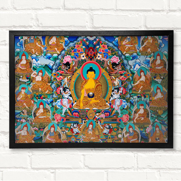 Latitude Vive Tibetan Gods Framed Print | Wayfair.co.uk