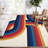 Moderen Machine Washable Rug with Rubber Backing for Living Room Abstract Non-Slip Area Rug Indoor Carpet Non-Shedding Rug for Bedroom Dining Room Hallway Kitchen Office Playroom Nursery-1550535268