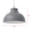 17cm H Metal Dome Lamp Shade ( Screw On )-1873002518