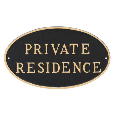 Bogie Weather Resistant Metal Garden Plaque