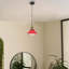 Modern Industrial Cone Pendant Light | Adjustable 1-Light Ceiling Fixture for Kitchen Islands, Dining Areas & Hallways-1928993573-1928993594