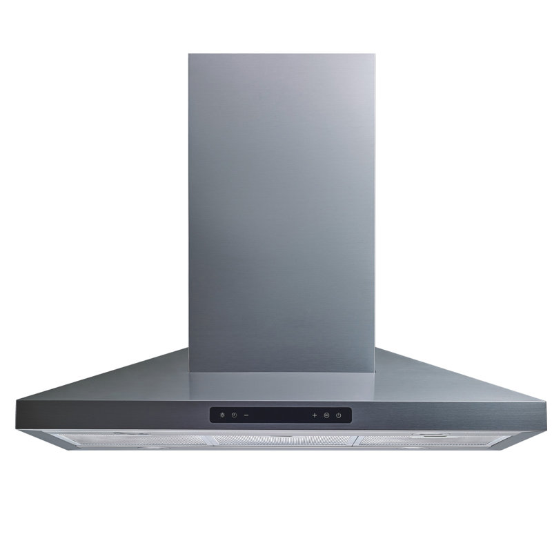 36" Elite 500 CFM Convertible Island Range Hood in Stainless Steel