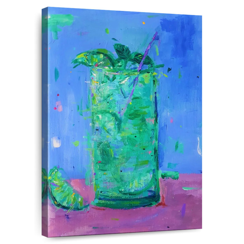 Yarlin Mojito 2020, 24" H x 16" W
