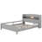 Caysi Wood Full Size Platform Bed with Built-in LED Light-48014204