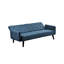 Lit convertible pliant en lit double avec porte-gobelet et table rabattable-1410460938