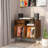3 - Shelf Audio Rack with 3-Color RGB LED Light-1025590782