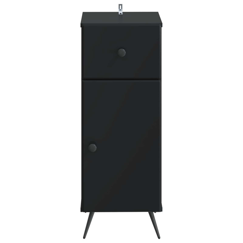 Bathroom Cabinet, Black