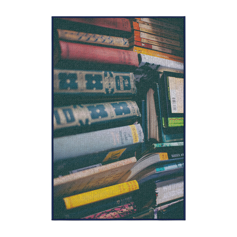 Tapis livres bleu, Rectangle 2 pi x 5 pi