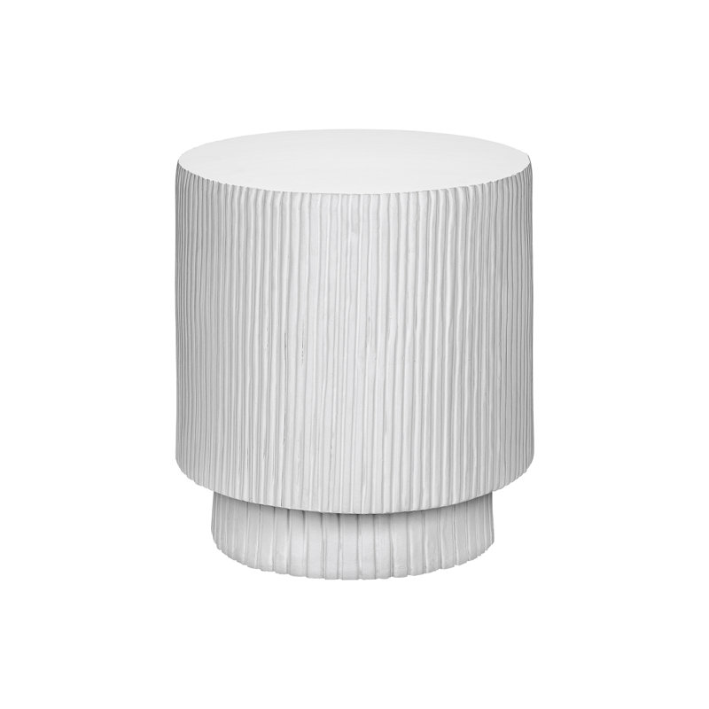 Table d'appoint, Blanc