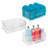 Large Stackable Shower Caddy Basket with Handle for Bathroom or Dorm - Shower Organizer for Body Wash and Shampoo
