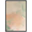 Aquarelle pastel vert clair abstrait moderne coups de peinture encadrés, images de salon-101791337-101791335