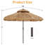Parasol Thatch avec parasol Tiki-291169963-291169962