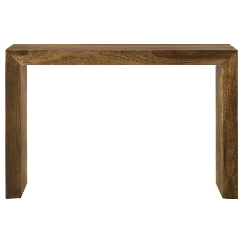 Console d'entrée en bois massif Santana Auburn