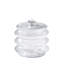 Wave Canister-Clear Seeded-Lg-696705113