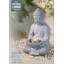 Polystone Buddha Water Feature with LED Light
