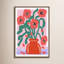 «Chasidee Flower Impression», impression sur toile par Treechild