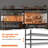 5-tier Heavy-duty Shelving Unit With Adjustable Shelves, Storage Rack For Home, Kitchen, Office, Garage-463901946