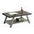 Plateau noyer / base grise