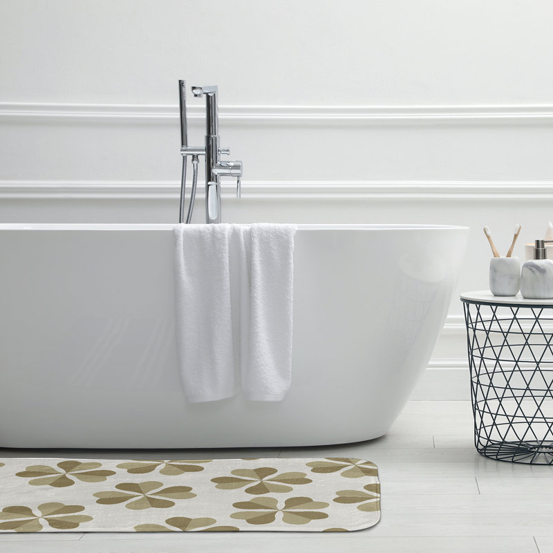 Tapis de bain Boname, L 21 po x L 34 po, Clay Creek