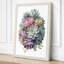 Succulent Garden Botanical - Wrapped Canvas-7652690-7652698