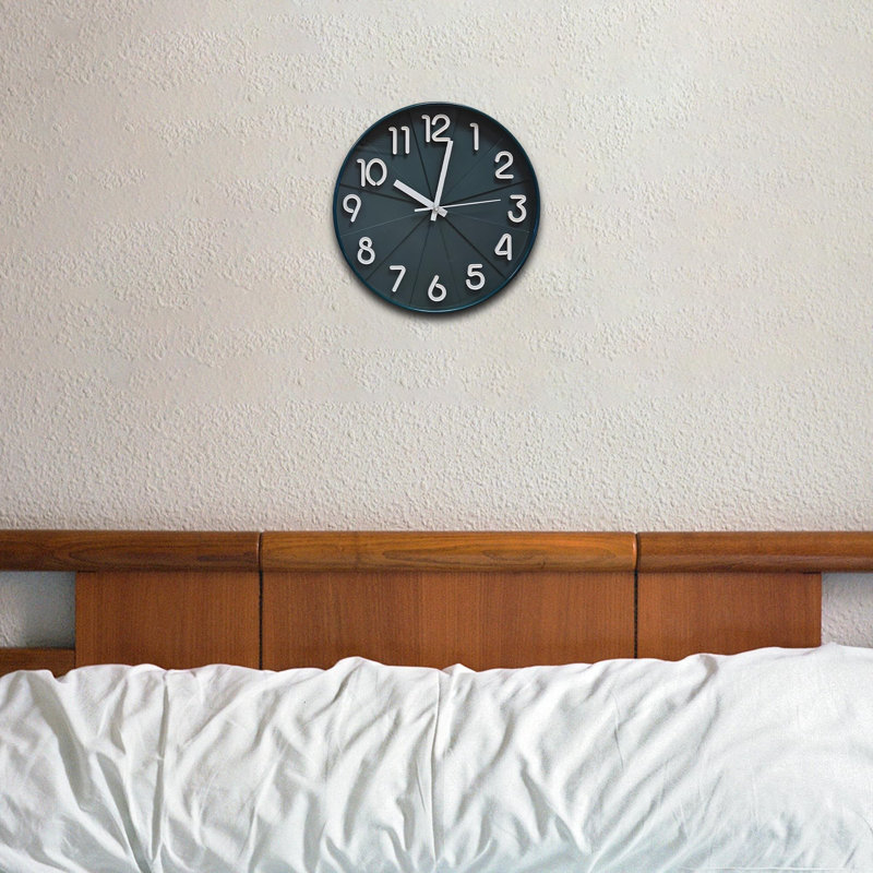 Briella Wall Clock, Dark Green