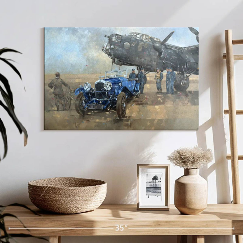 Mehar Able Mable et la Lagonda bleue, H 16 po x l 24 po