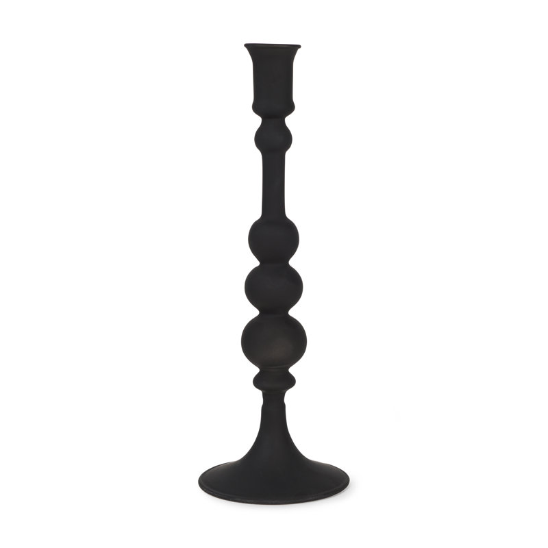 Loudon Metal Tabletop Candlestick, 11.7" H x 4" W x 4" D
