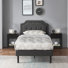 Ensemble de chambre à coucher et de table de chevet 3 pièces Kempst
