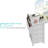 Cheshire Built-in Outlets L-Shaped Computer Desk with Drawers & Storage Shelves-292784077-289903679
