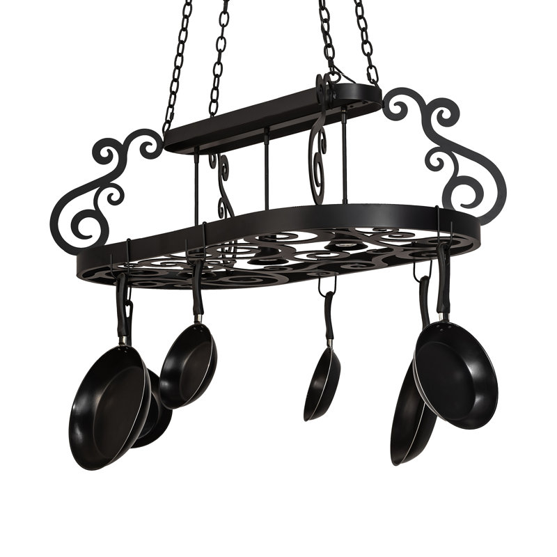 48" Long Neo 3 Light Pot Rack