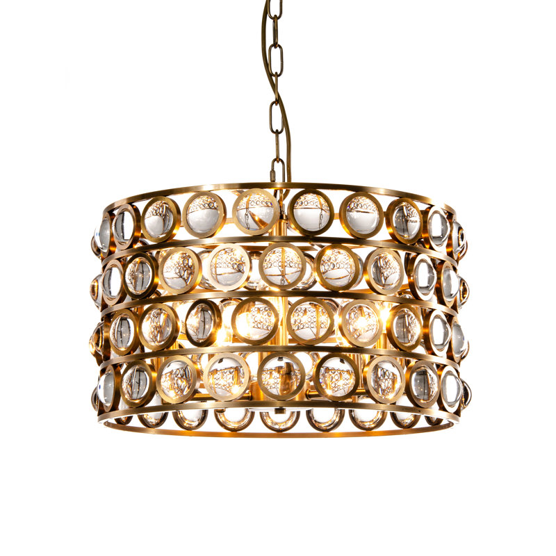 Mansfield 6 - Light Drum Chandelier