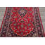 Tapis oriental rouge en laine noué à la main 2 pi 8 po x 9 pi 5 po