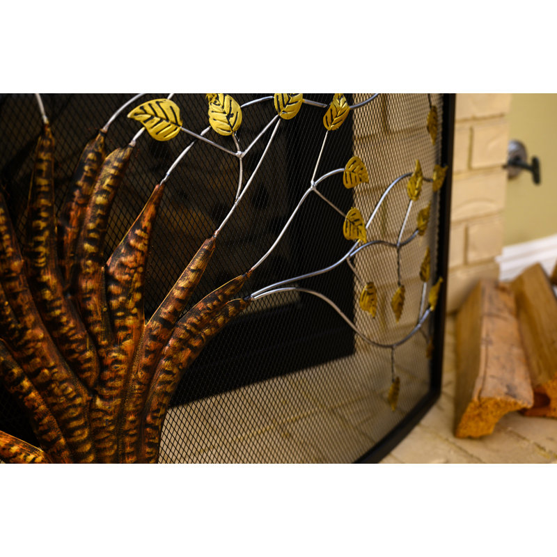 Brindon Iron Fireplace Screen