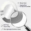 Miroir mural ovale blanc-1690028057