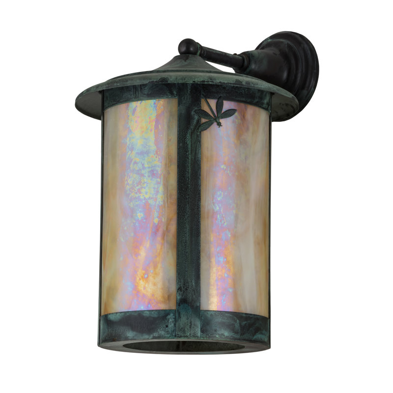 Rustic Lodge Wall Light, 19"H x 14.5" W x 15"D