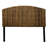 Boatwright Farmhouse 62.2" W Rattan Panel Headboard with Solid Wood Legs-1846887740