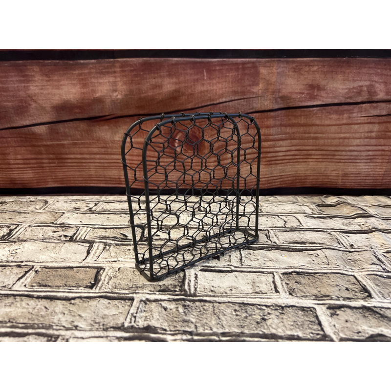 Chicken Wire Napkin Holder