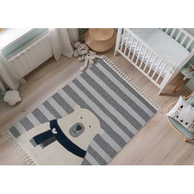 Ellesef Animal Print Area Rug