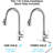 Stainless Steel Single-Handle Pull-Down Sprayer Kitchen Faucet with Soap Dispenser in Brushed Nickel