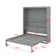 Lit escamotable mural avec tablettes Murphy-1697814241-1697814246
