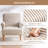 Upholstered Wooden Armchair-942644187