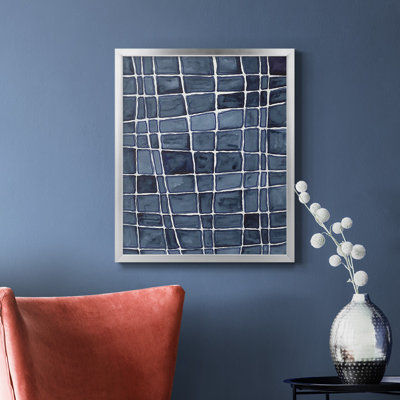 Square Bluff I, toile encadrée de qualité supérieure - prête à être accrochée