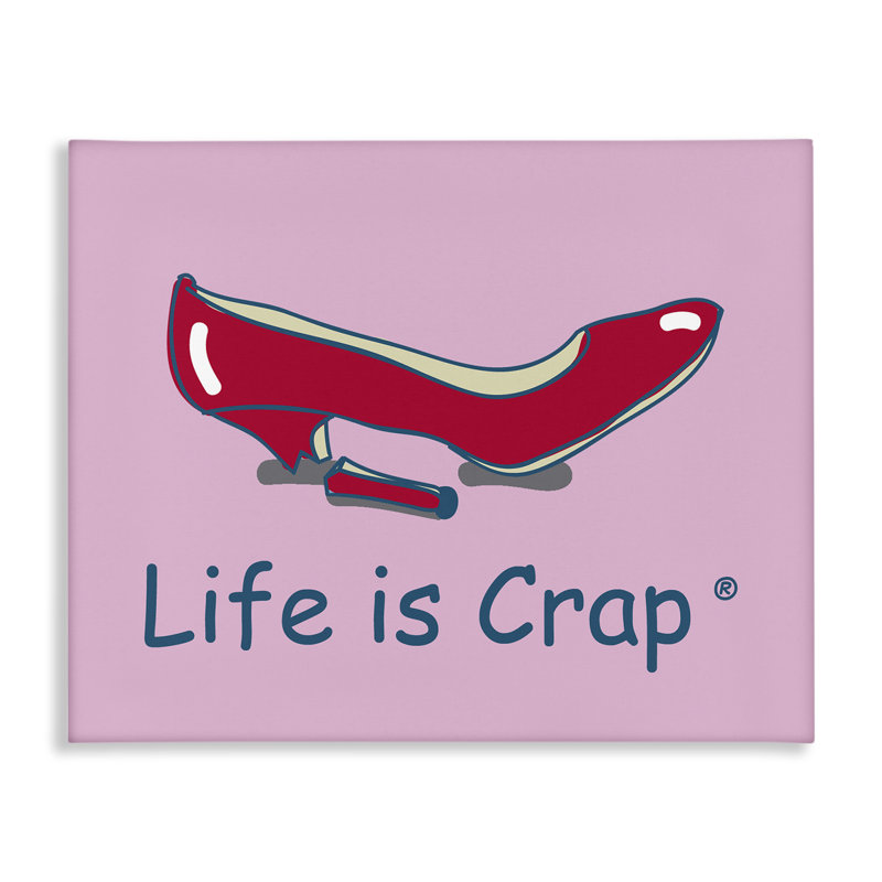«Broken High Heel Canvas» par LIC, H 36 po x l 48 po