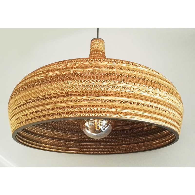 Pipperidge 1 - Light Black Dome Pendant