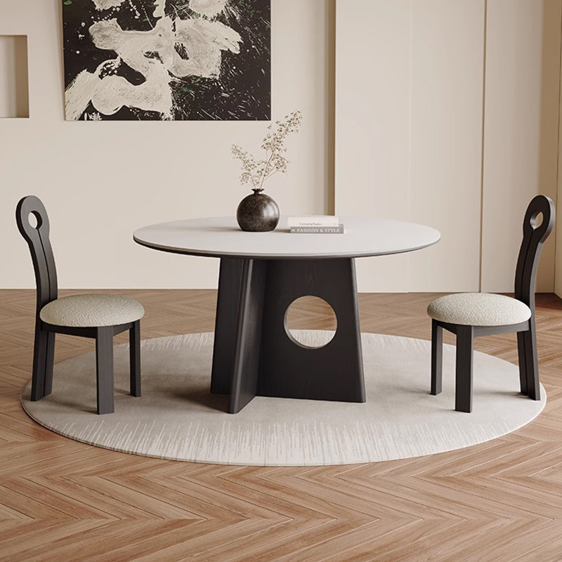 Table de salle à manger Nikesh, H 29,53 po x L 47,25 po x l 47,25 po