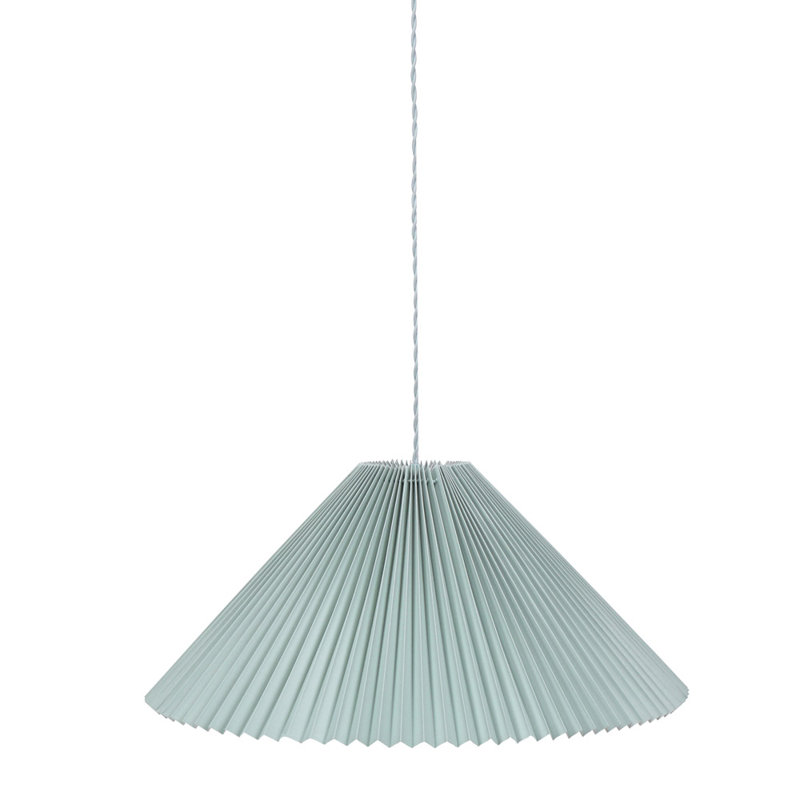 Kameron 1 - Light Painted Shaded Pendant, Blue, No