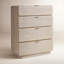 Antibes 4 - Drawer Solid Wood Dresser