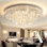 Plafonnier à intensité variable Crystal Chandeliers