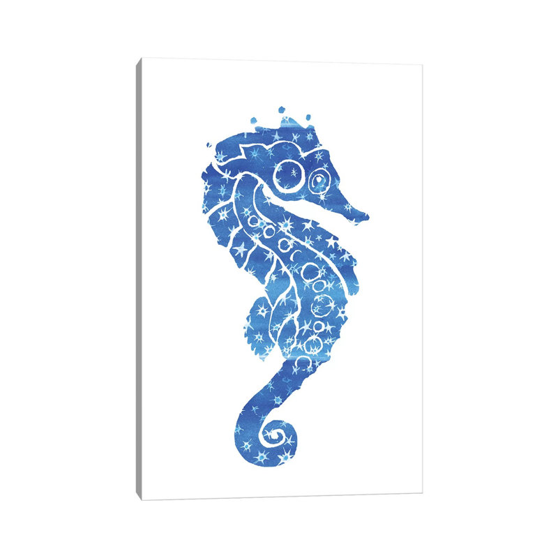 Seahorse Stars by Jo Lynch - Wrapped Canvas Gallery-Wrapped Canvas Giclée, 101.6cm H x 66.04cm W